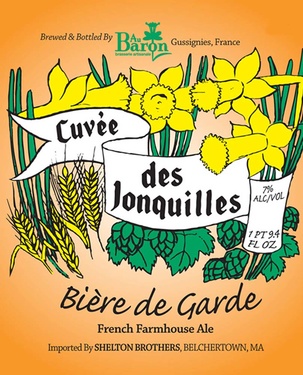 Br. Au Baron Cuvee Des Jonquilles Biere De Garde 7°/75cl