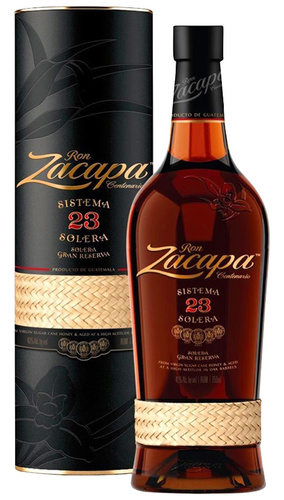 RHUM ZACAPA SOLERA GRAN RESERVA 40% 70CL