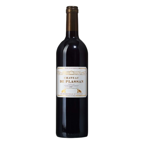 CADILLAC COTES DE BORDEAUX Rouge CHATEAU DE PLASSAN 2012