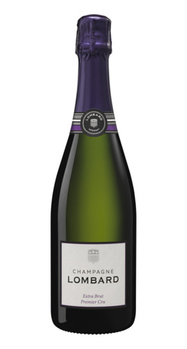 1/2 Bt AOP CHAMPAGNE Blanc LOMBARD EXTRA BRUT 1ER CRU